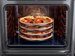 Pizza - Pizzarek - Pizza Oven - Zenker - Pizzabakset - 5 Delige Set Voor 4 Pizza's - Ø 28,5 Cm - Antiaanbaklaag Van ILAG® - Pizzaplaat - Pizza -Keuken Grill Promotie 1200x900 41