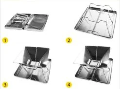 United Entertainment - Opvouwbare Houtskoolbarbecue - RVS - Met Koffer En Draagtas -Keuken Grill Promotie 1200x900 8