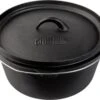 Grill Guru Cast Iron Dutch Oven - Gietijzeren Pan Met Deksel - Medium 23cm