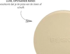 Boska Pizzasteen Deluxe - Voor Oven & BBQ - Knapperige Pizza's - Ø 29.5 Cm - BBQ Accessoires -Keuken Grill Promotie 1200x921 2