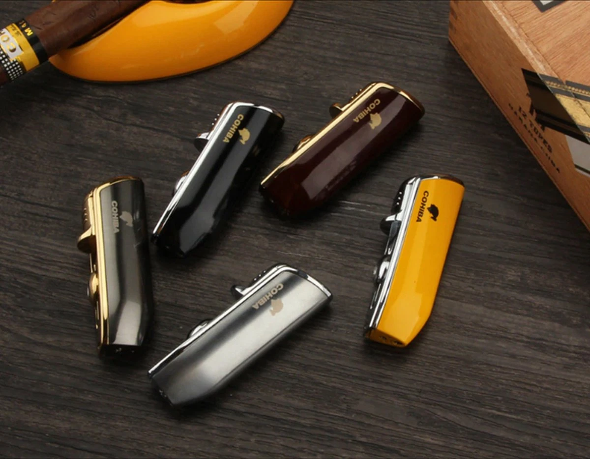 Cohiba® Sigarenaansteker - Sigarenboor - Sigaren - Sigaar - Cohiba Aansteker - Sigarenboor - Sigaren Accessoires - Sigarenknipper - Sigaar Aansteker - Cohiba - Incl. Luxe Geschenkdoos - Zwart 6 Cohiba® Sigarenaansteker - Sigarenboor - Sigaren - Sigaar - Cohiba Aansteker - Sigarenboor - Sigaren Accessoires - Sigarenknipper - Sigaar Aansteker - Cohiba - Incl. Luxe Geschenkdoos - Zwart - Afbeelding 6
