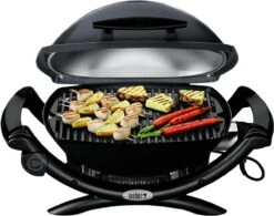 Weber Q 1400 Stand - Elektrische Barbecues - Dark Grey -Keuken Grill Promotie 1200x947
