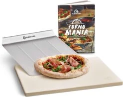 Burnhard Pizzasteen 38 X 30 X 1,5 Cm + Pizzaschep -Keuken Grill Promotie 1200x949 1