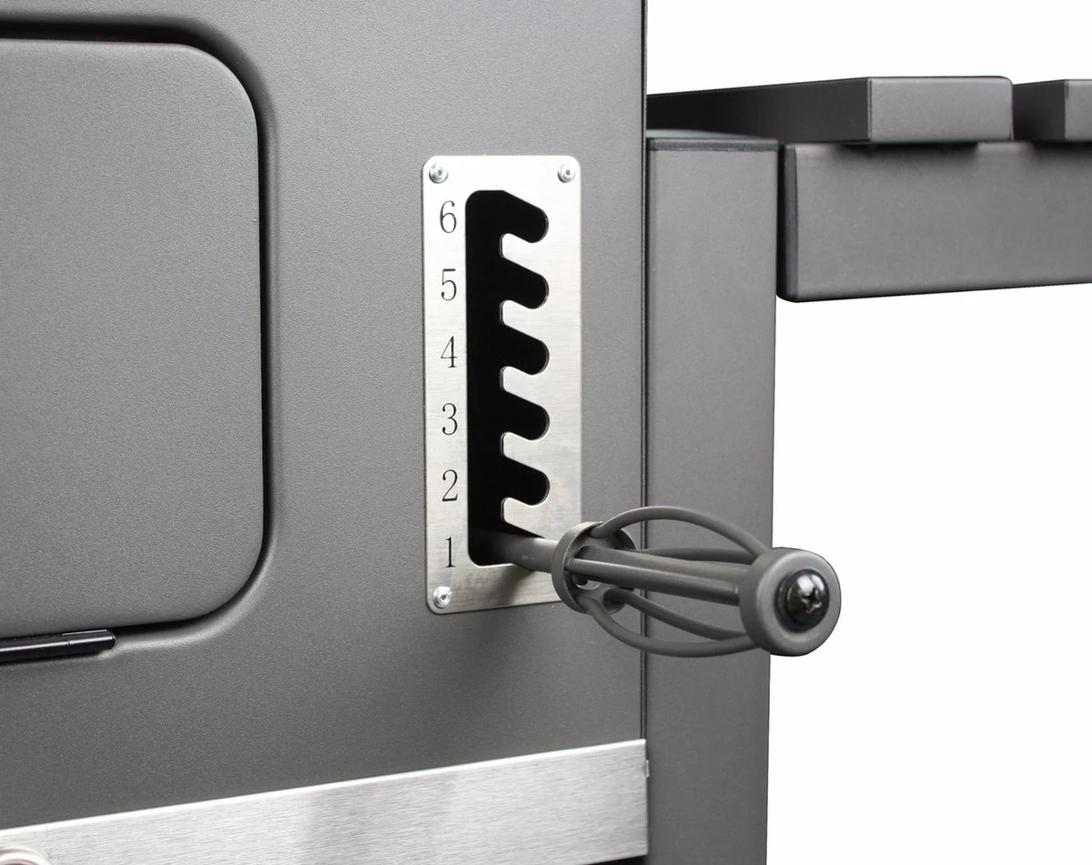 Fire Beam Houtskool Barbecue Montreal, Staal 5 Fire Beam Houtskool Barbecue Montreal, Staal - Afbeelding 5