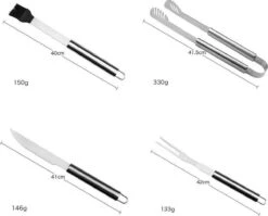 Sens Design BBQ Accesoires - 18 Delig - BBQ Gereedschapset Koffer -Keuken Grill Promotie 1200x969 1