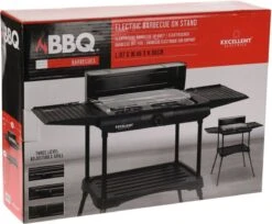 Excellent Electrics Elektrische Barbecue - Grilloppervlak (LxB) 36x24 Cm - 2000W - Zwart -Keuken Grill Promotie 1200x993 1