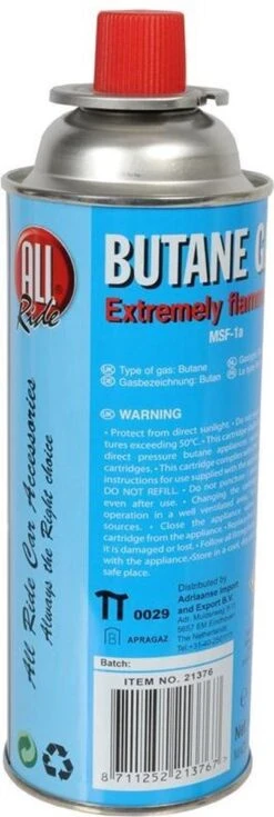 All Ride Butaan Gas / Navulgas 18 All Ride Butaan Gas / Navulgas -Keuken Grill Promotie 403x1200