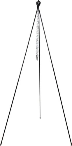 Esschert Design - Driepoot Met Ketting - Haardvuur Accessoires - Staal - Zwart -Keuken Grill Promotie 596x1200