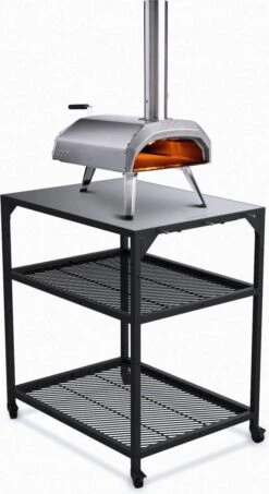 Ooni - Tafel - Medium - Pizza Tafel - 60x80x 90cm - RVS - Zwart 10 Ooni - Tafel - Medium - Pizza Tafel - 60x80x 90cm - RVS - Zwart -Keuken Grill Promotie 654x1200 2