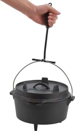 Dutch Oven Enkhuizen Met Deksel Gietijzer Zwart 4,2 L -Keuken Grill Promotie 684x1200 1