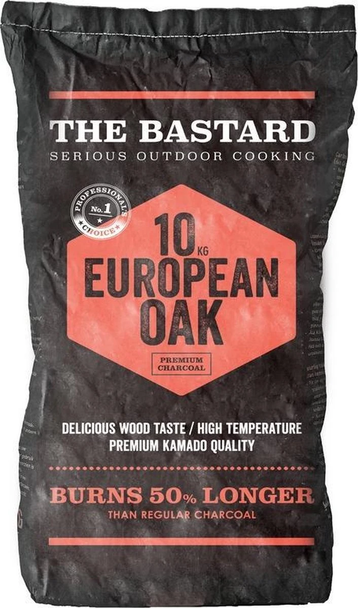 The Bastard Houtskool European Oak 10 KG 1 The Bastard Houtskool European Oak 10 KG