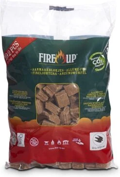 Fire-Up Aanmaakblokjes Zak A 192 Stuks 5 Fire-Up Aanmaakblokjes Zak A 192 Stuks -Keuken Grill Promotie 811x1200