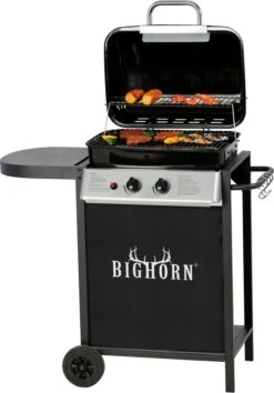 Bighorn Gasbarbecue En Grill – 2 Branders – Zwart -Keuken Grill Promotie 838x1200
