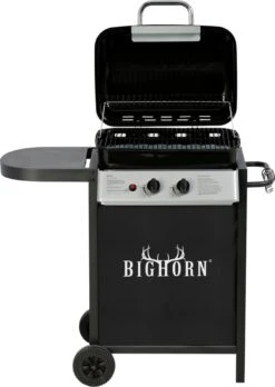 Bighorn Gasbarbecue En Grill – 2 Branders – Zwart -Keuken Grill Promotie 851x1200