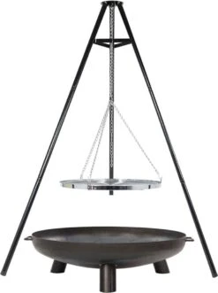 BBGRILL Driepoot Barbecue Zwart 172 Cm BBQ TRIPOD -Keuken Grill Promotie 895x1200 1