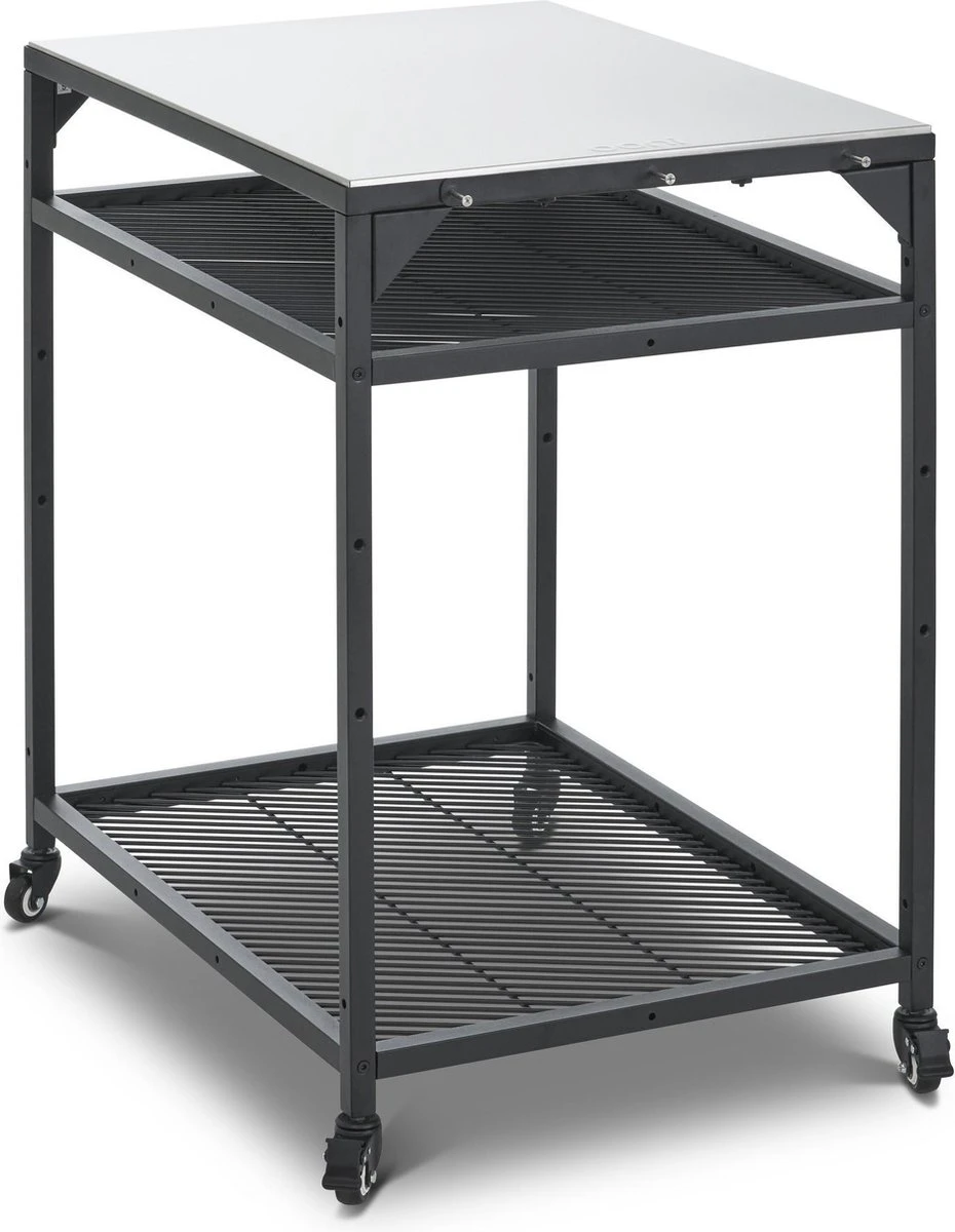 Ooni - Tafel - Medium - Pizza Tafel - 60x80x 90cm - RVS - Zwart 8 Ooni - Tafel - Medium - Pizza Tafel - 60x80x 90cm - RVS - Zwart - Afbeelding 8