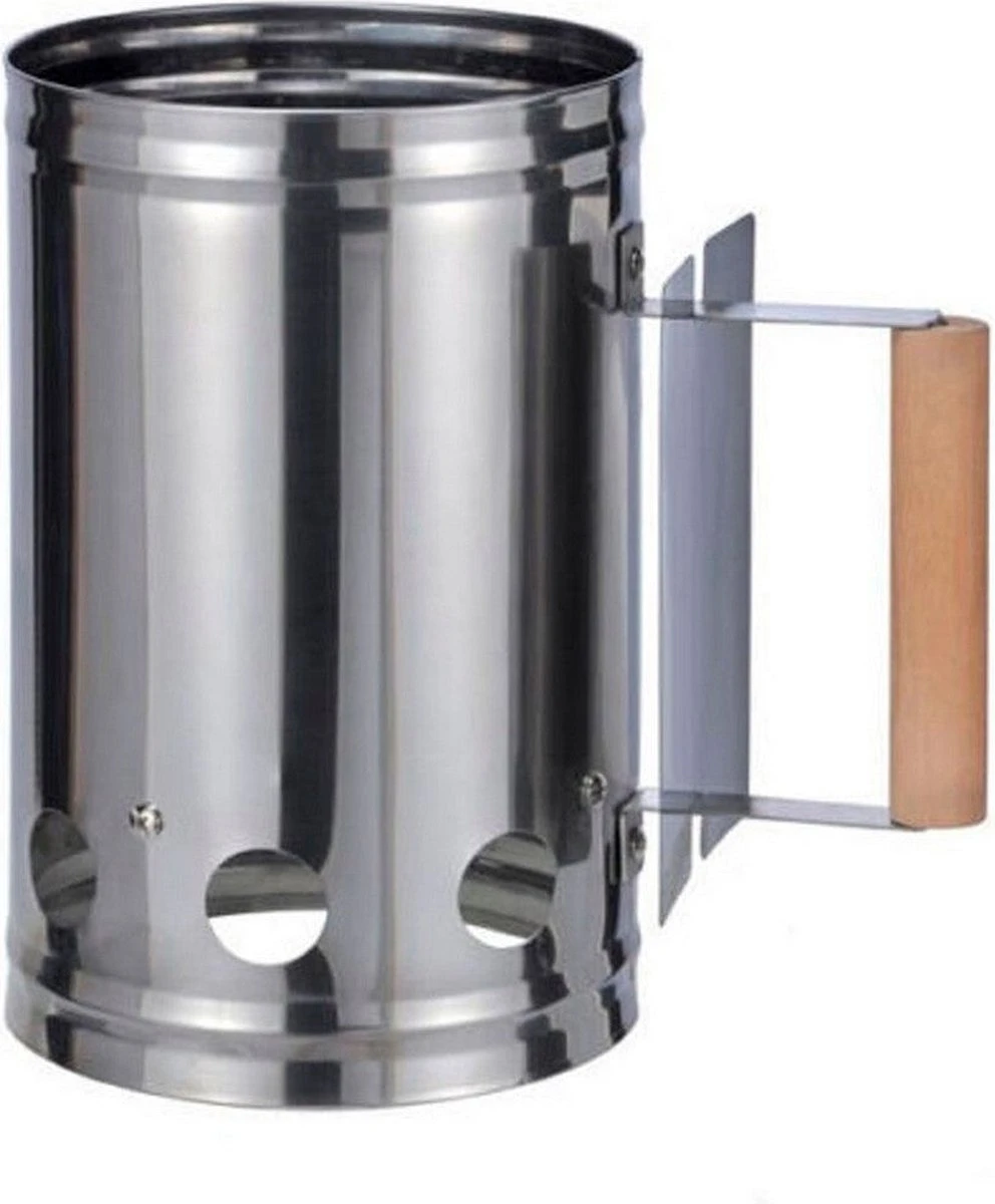 BBQ Collection Houtskoolstarter - Metaal - 27x16cm 15 BBQ Collection Houtskoolstarter - Metaal - 27x16cm - Afbeelding 15