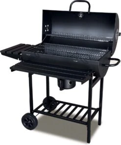 JAP Houtskoolbarbecue - Bbq Thermometer - 70 X 35 Cm - Zwart